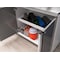 Newage Products Pro Series 7 Piece Garage Cabinet Set with Stainless Steel Top, Gray 52053 - alternate 9